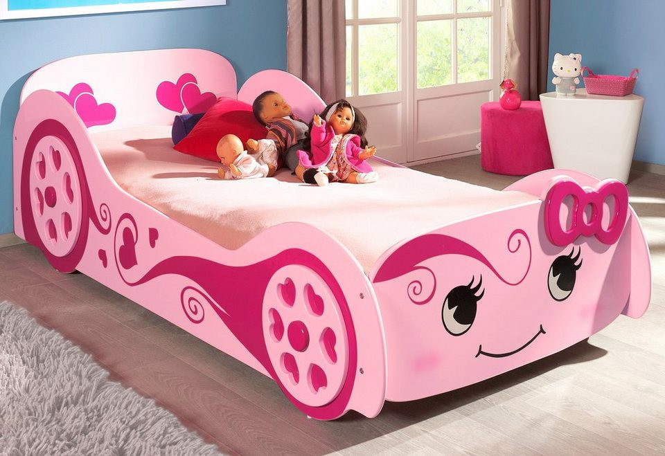 Prinzessin Bett
 Bett Vipack Kinderbett in Lovecar Optik online kaufen