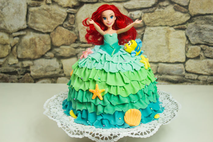 Prinzessin Kuchen
 Prinzessin Gugelhupf Arielle Meerjungfrau Kuchen