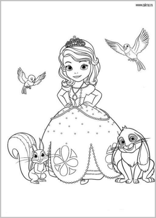 Prinzessin Sofia Ausmalbilder
 Malvorlagen Zum Ausdrucken Ausmalbilder Sofia Die Erste