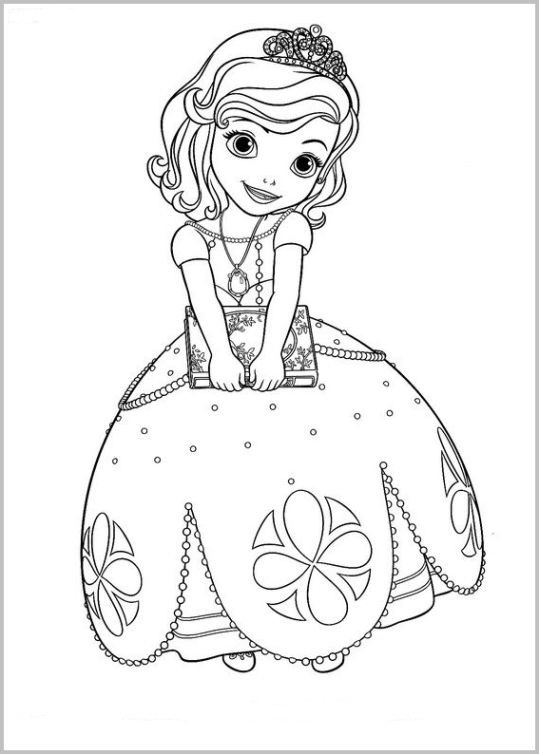 Prinzessin Sofia Ausmalbilder
 Sofia Die Erste Malvorlage sulurfo
