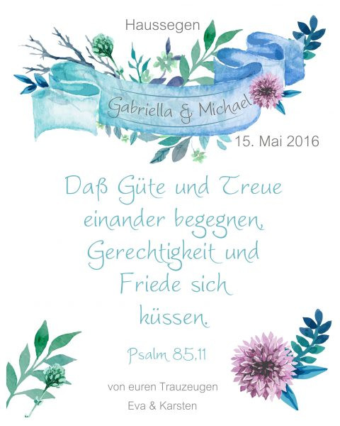 Psalm Hochzeit
 Psalm Zur Hochzeit