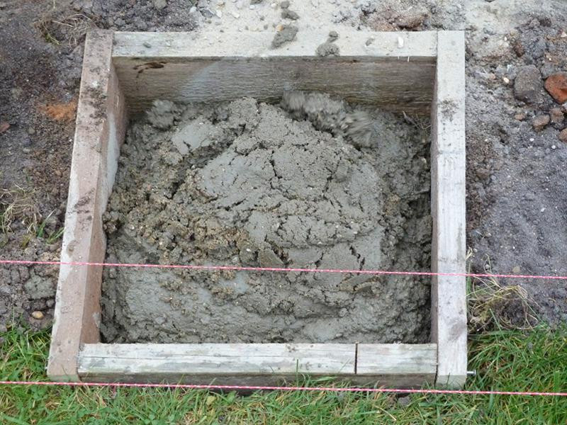 Punktfundament Carport
 Carport selber bauen Bildanleitung