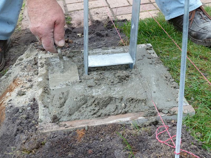 Punktfundament Carport
 Carport selber bauen Bildanleitung