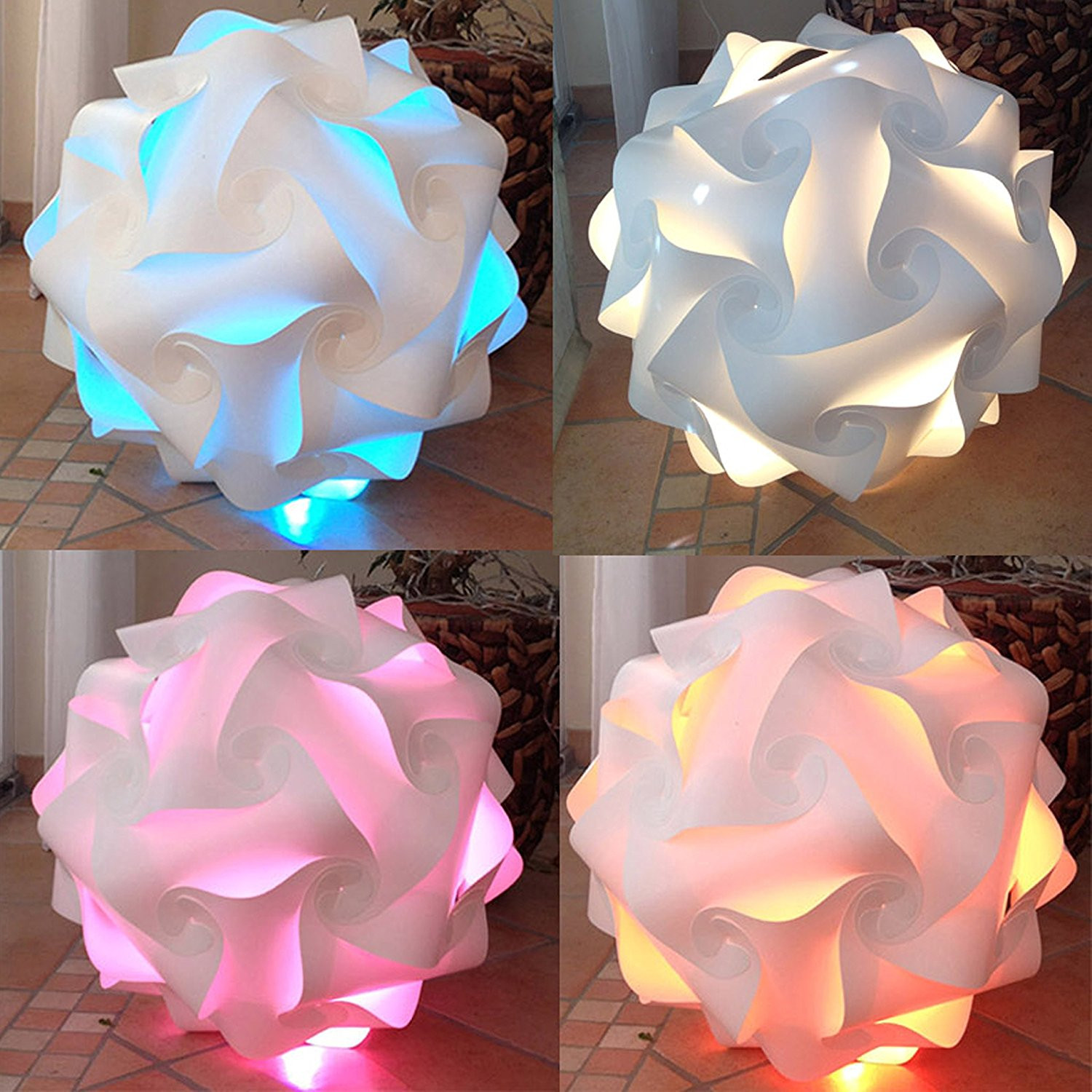 Puzzle Lampe
 Puzzle Lampe IQ Lampe mit Farbwechselbirne L XXL bereits