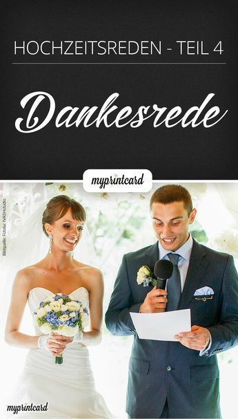 Rede Hochzeit Braut
 Hochzeitsreden – Eine Dankesrede mit Witz und Charme