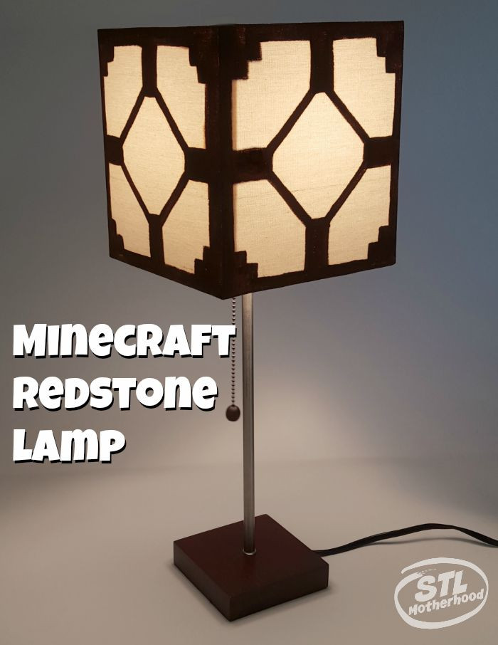 Redstone Lamp
 Real Minecraft Redstone Lamp for your Kid s Room