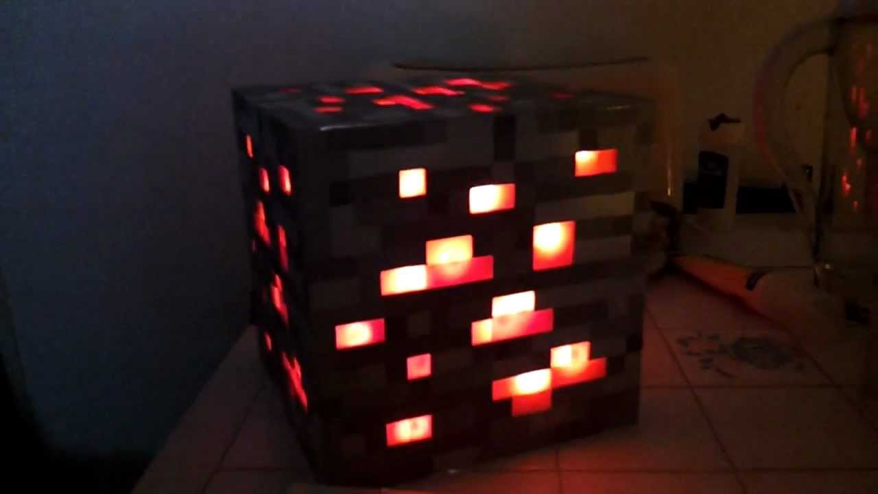 Redstone Lampe
 Lampe Minecraft Redstone