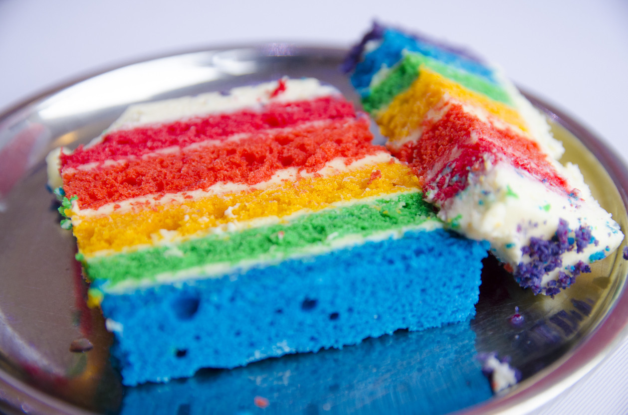 Regenbogen Kuchen
 receta de pastel de unicornio