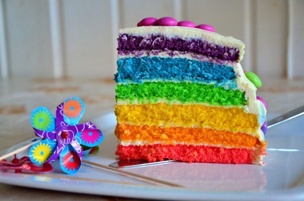 Regenbogen Kuchen
 REZEPT REGENBOGENTORTE Rezepte Creative Food Baby