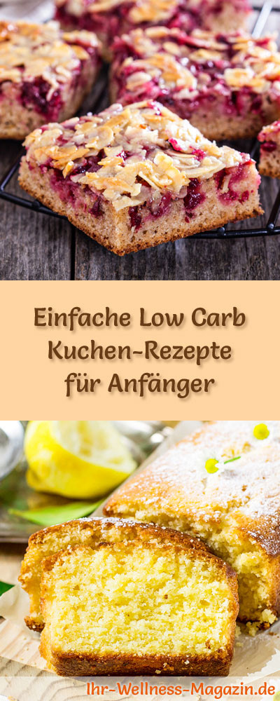 Rezepte Für Kuchen
 18 einfache Low Carb Kuchen Rezepte für Backanfänger