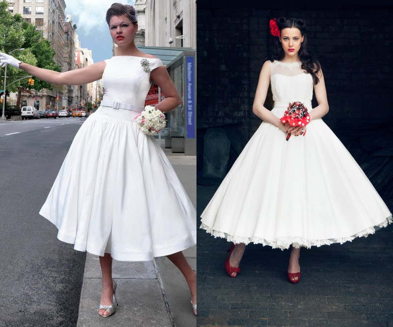 Rockabilly Hochzeit
 Rockabilly Kleider Outfits im Stil der 50er Jahre
