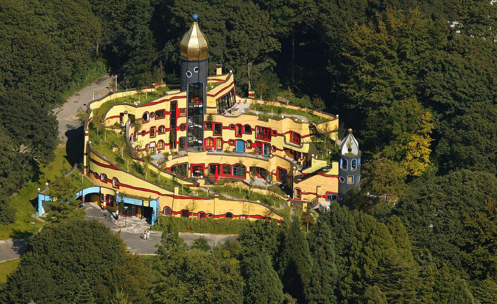 Ronald Mcdonald Haus
 Luftaufnahme Essen Ronald McDonald Haus entworfen von