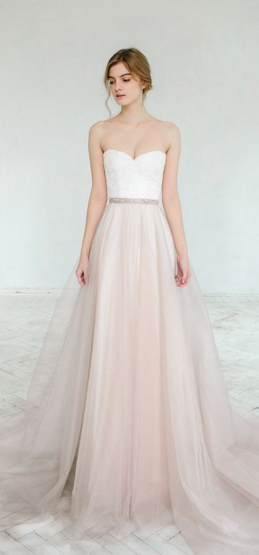Rosa Hochzeitskleid
 Blush Hochzeitskleid in Zartrosa ♥ braut brautkleid