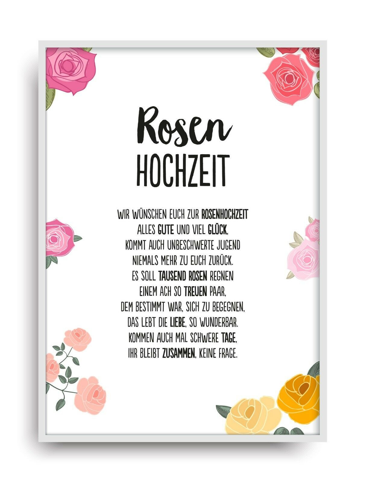 Rosenhochzeit Geschenke
 Rosenhochzeit Mehr als 20 Angebote Fotos Preise