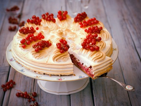 Rote Johannisbeeren Kuchen
 Rote johannisbeeren kuchen baiser – Appetitlich Foto Blog