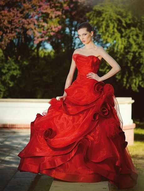Rotes Hochzeitskleid
 Rotes hochzeitskleid