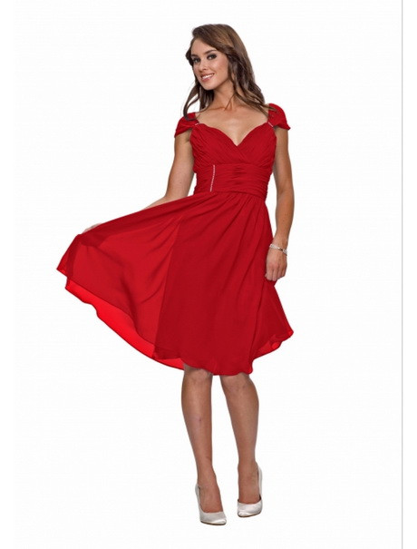 Rotes Kleid Hochzeit
 Rotes kleid knielang
