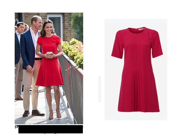 Rotes Kleid Hochzeit
 Rotes Kleid mit Kate Middleton