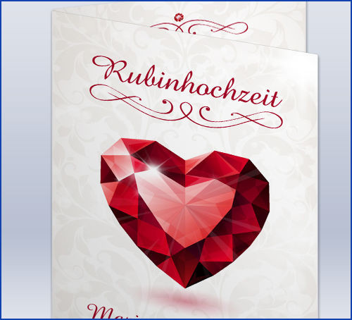 Rubin Hochzeit
 daskartendruckhaus