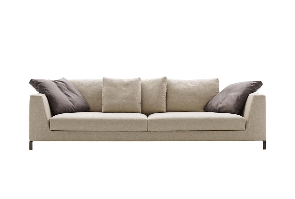Rückenkissen Sofa
 Sofa Ray mit großen Rückenkissen