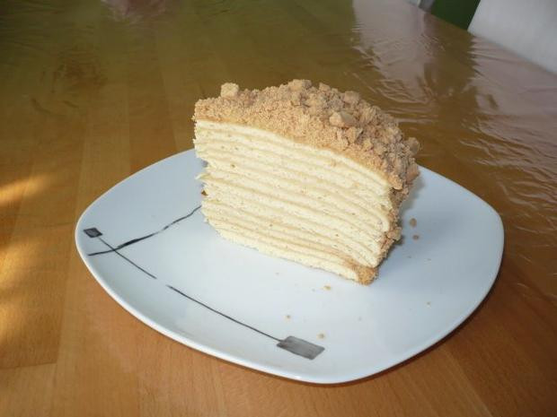 Russischer Napoleon Kuchen Rezept
 Napoleon Kuchen Rezept mit Bild kochbar