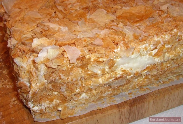 Russischer Napoleon Kuchen Rezept
 Torte Napoleon – RusslandJournal