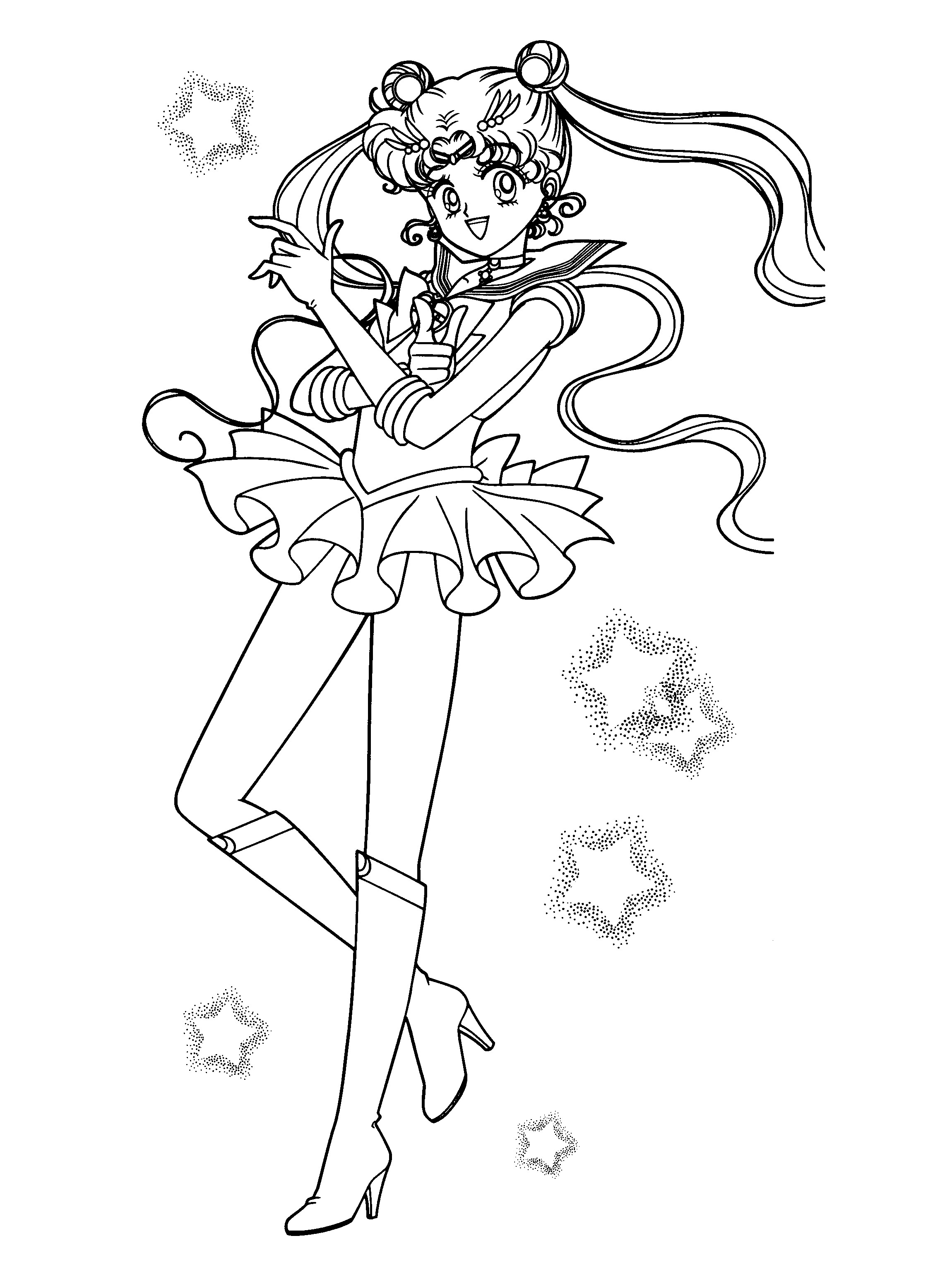 Sailor Moon Malvorlagen
 Malvorlage Sailormoon malvorlagen 123