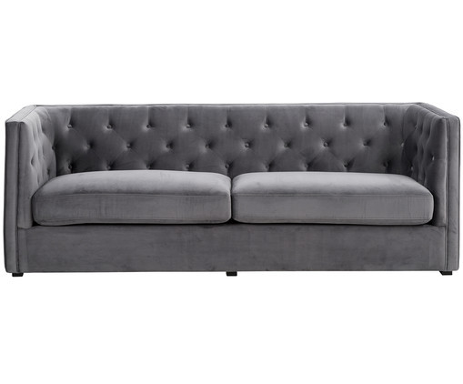 Samt Sofa
 Samt Sofa in Grau WestwingNow