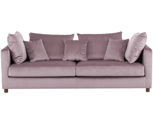 Samt Sofa
 3 Sitzer Samt Sofa Georgia in Rosa WestwingNow