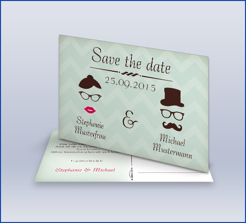 Save The Date Hochzeit
 daskartendruckhaus