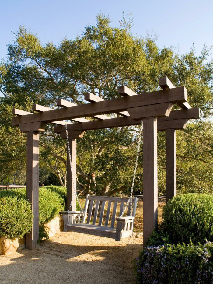 Schaukel Garten
 Die besten 25 Pergola schaukel Ideen auf Pinterest