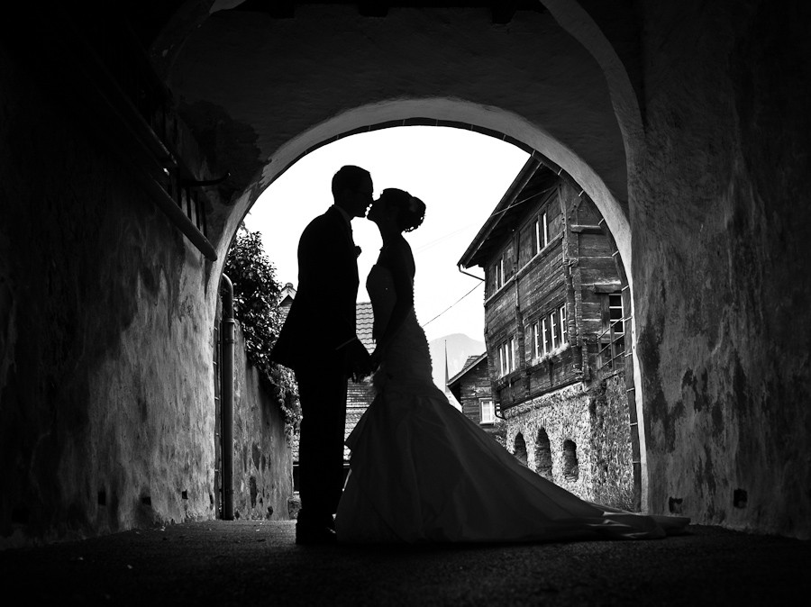 Scherenschnitt Hochzeit
 Hochzeitsfotografie Scherenschnitt Foto & Bild