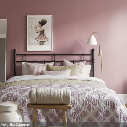 Schlafzimmer Altrosa
 Die besten 25 Wandfarbe schlafzimmer Ideen auf Pinterest