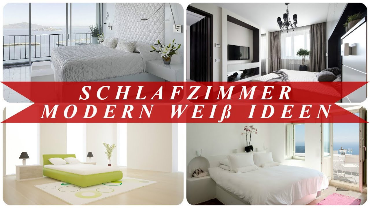 Schlafzimmer Ideen
 Schlafzimmer modern weiß ideen