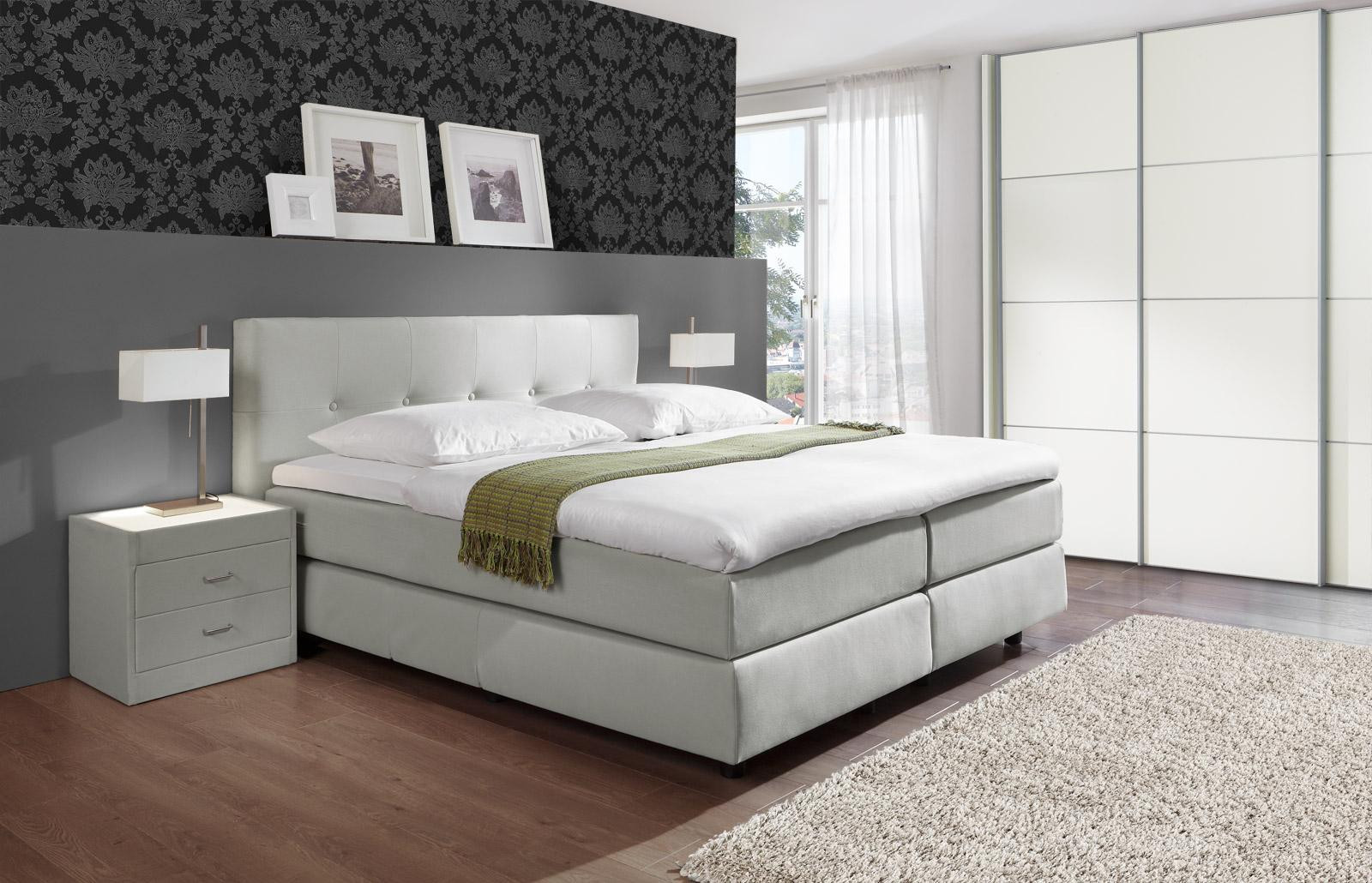 Schlafzimmer Mit Boxspringbett
 schlafzimmer mit boxspringbett einrichten – Deutsche Dekor