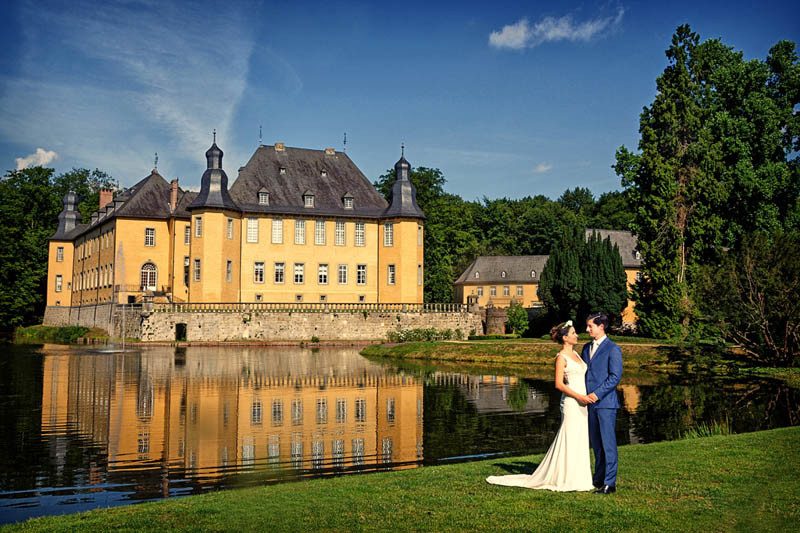 Schloss Dyck Hochzeit
 Hochzeit Schloss Dyck • Hochzeitsfotograf Matthias Richter