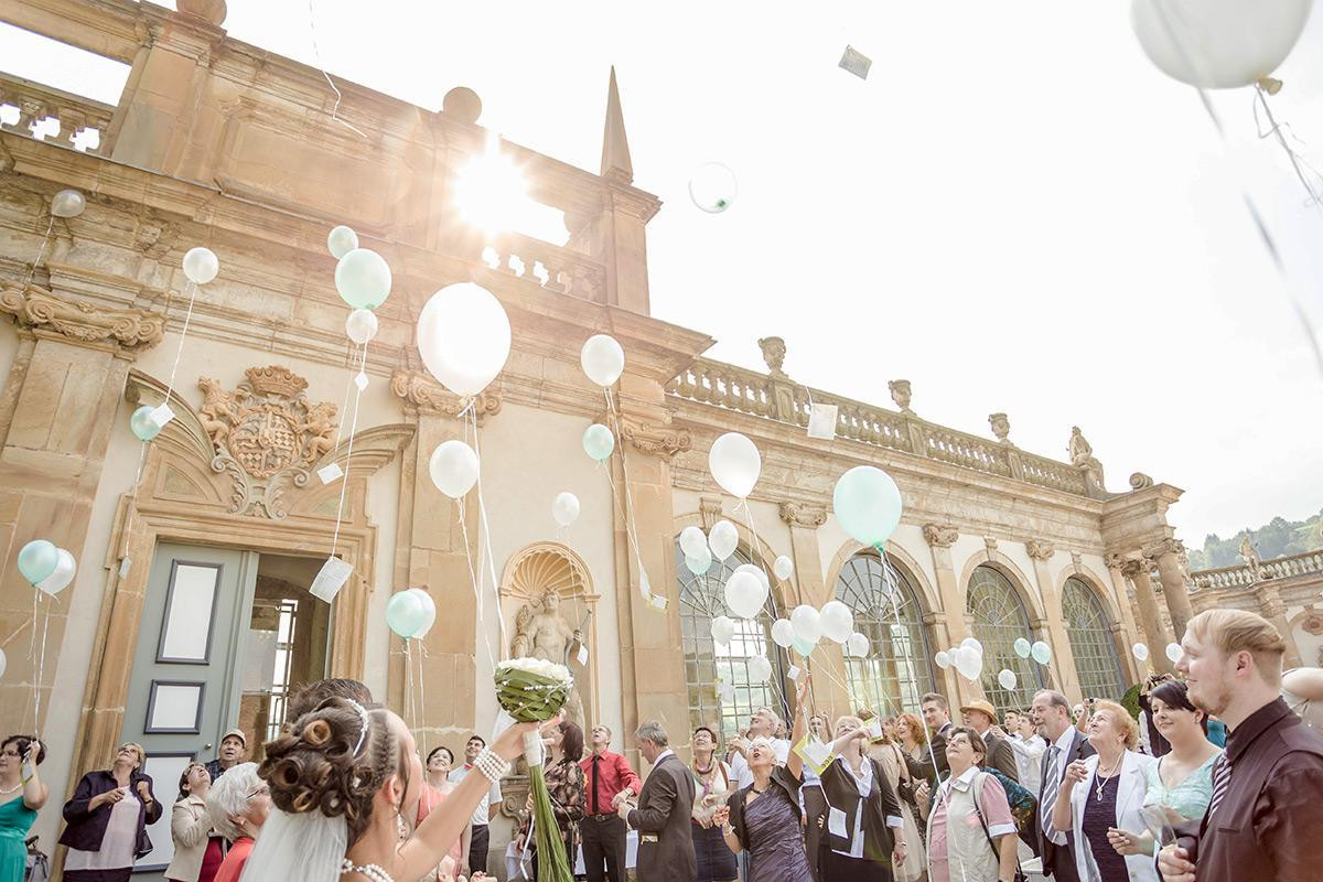 Schloss Filseck Hochzeit
 Heiraten in Schloss und Schlossgarten Weikersheim