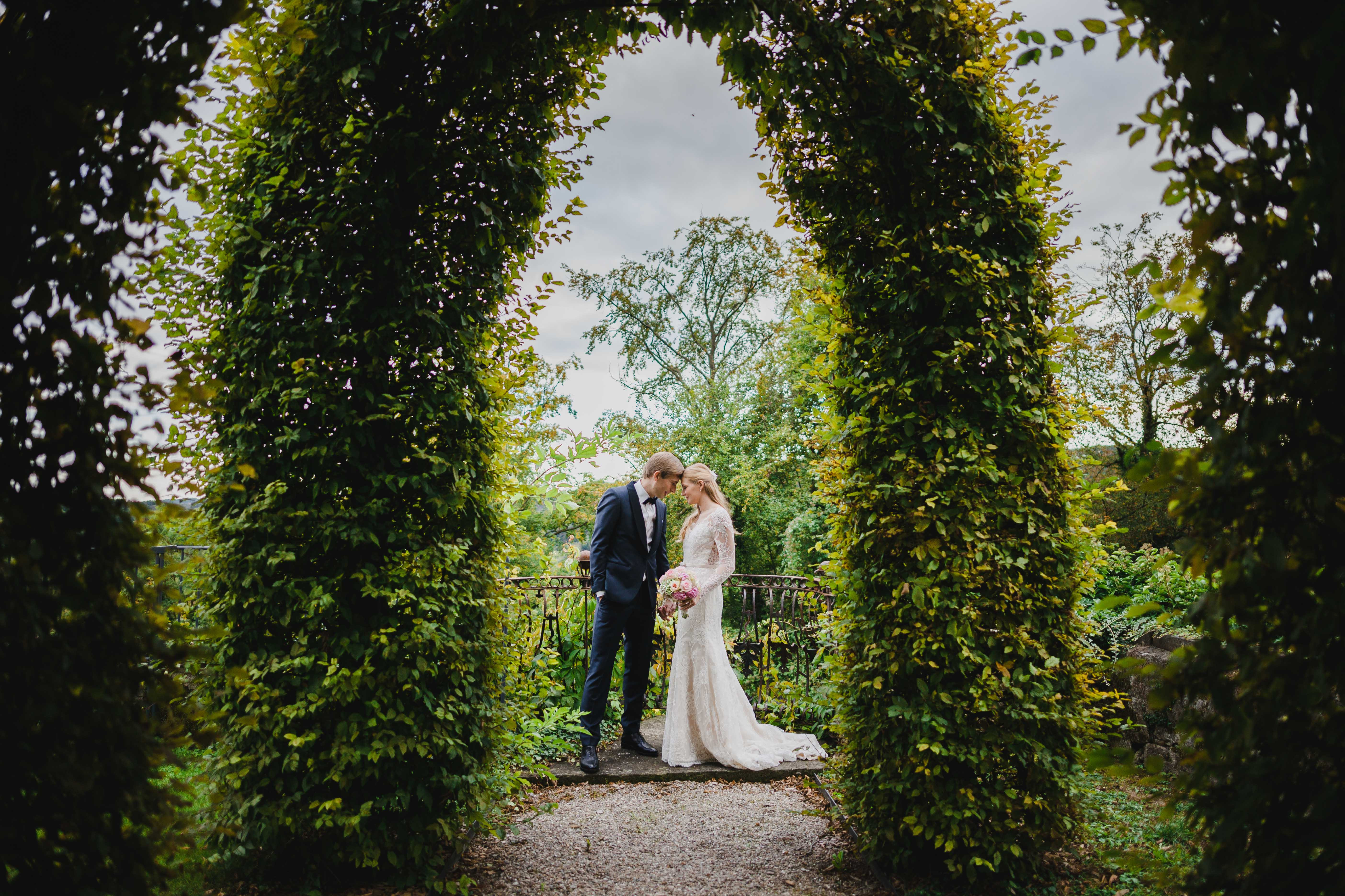 Schloss Langenburg Hochzeit
 Wenn Sonne auf Herbst trifft