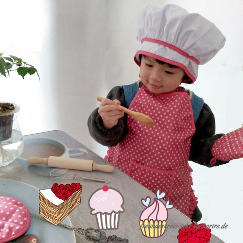 Schneider Geschenke
 Behogar 11 stücke Kinder Chef Kochen Spielen DIY Set