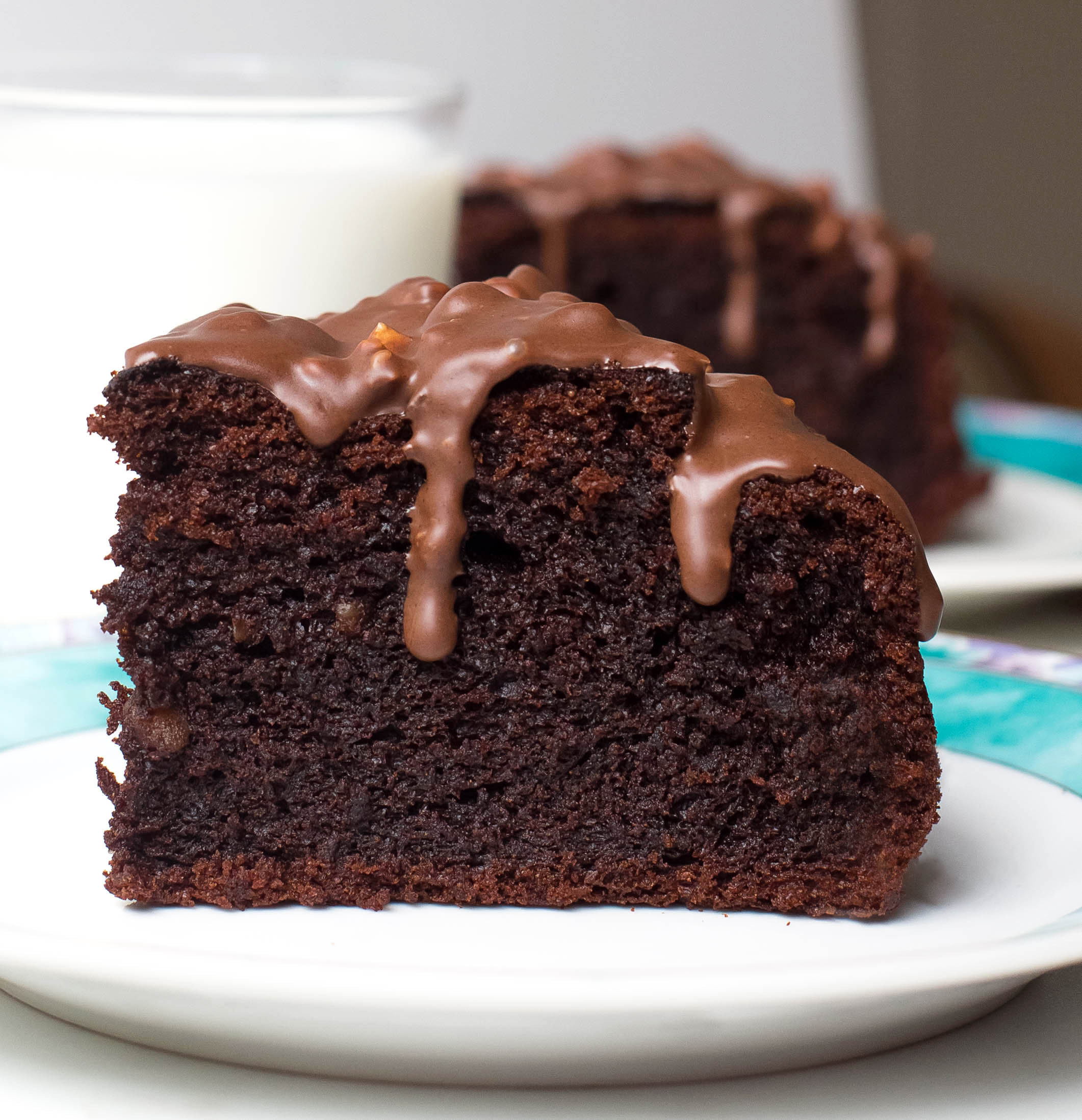 Schoko Kuchen
 Veganer Schoko Erdnuss Kuchen glutenfrei & vegan