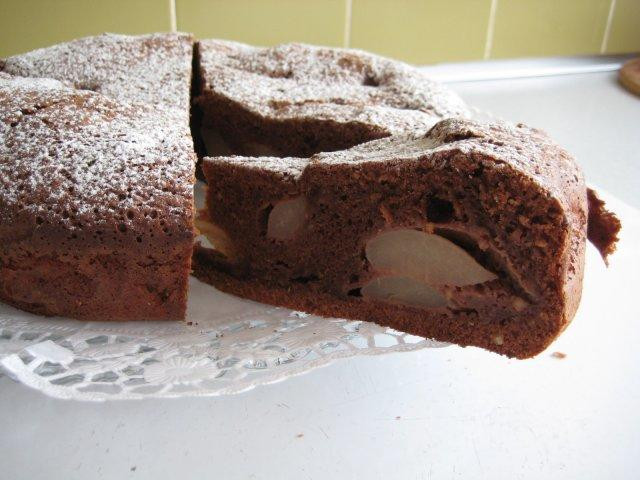 Schoko Kuchen Rezept
 Versunkener Schoko Birnen Kuchen Rezept kochbar