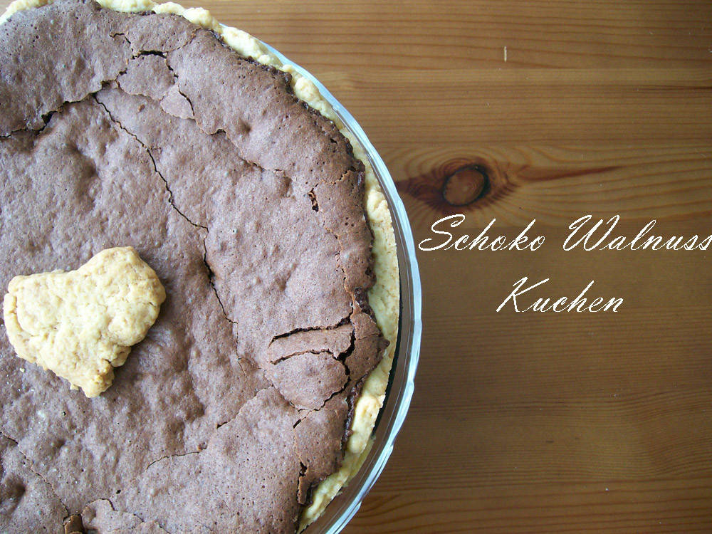 Schoko Walnuss Kuchen
 Sonntagskuchen Schoko Walnuss Kuchen einfach backen