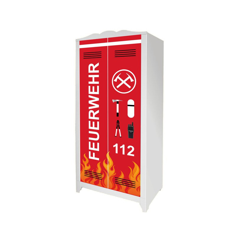 Schrank Aufkleber
 Feuerwehr Aufkleber für Schrank HENSVIK von IKEA 29 95