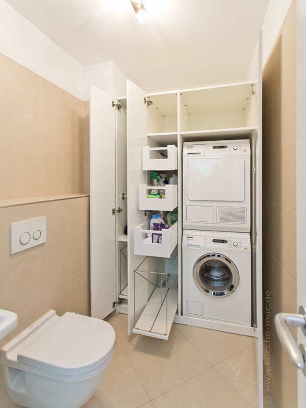 Schrank Für Waschmaschine Und Trockner
 Wir renovieren Ihre Küche Einbauschrank für