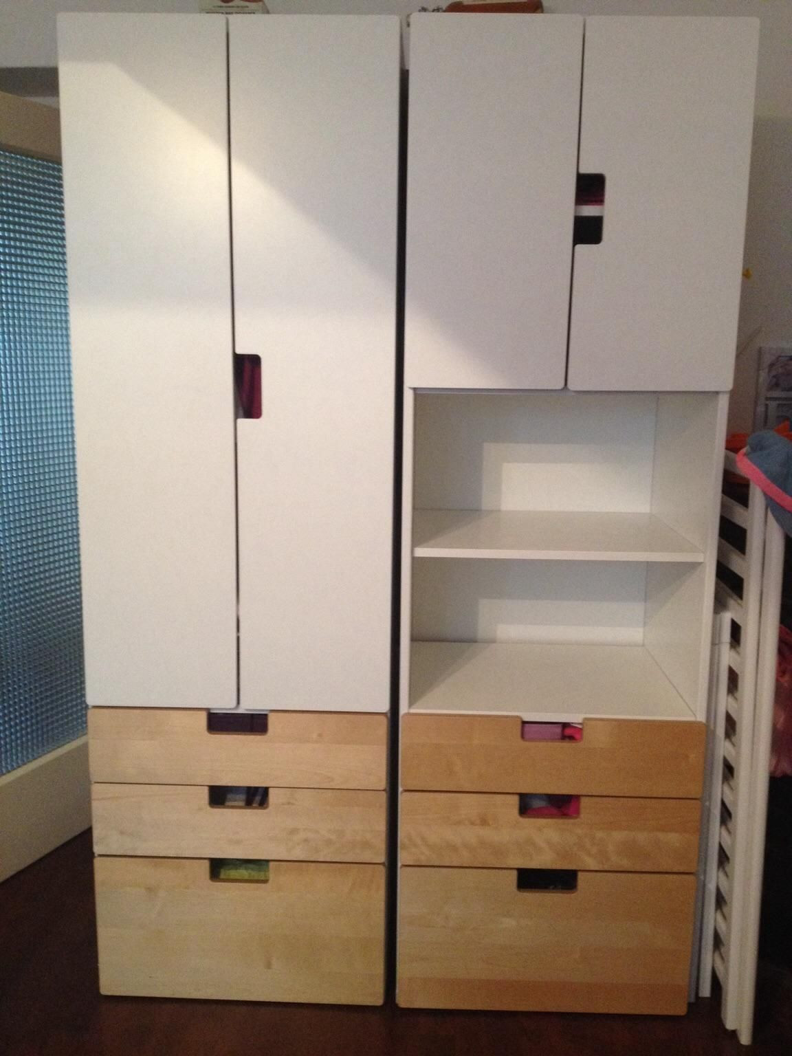 Schrank Kinderzimmer
 Ikea Kinderzimmer Kleiderschrank Stuva