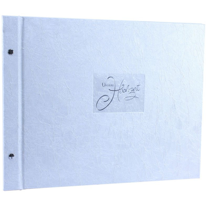 Schraubalbum Hochzeit
 Fotoalbum Schraubalbum Tsarina Hochzeit 31x39 cm 40 weiße