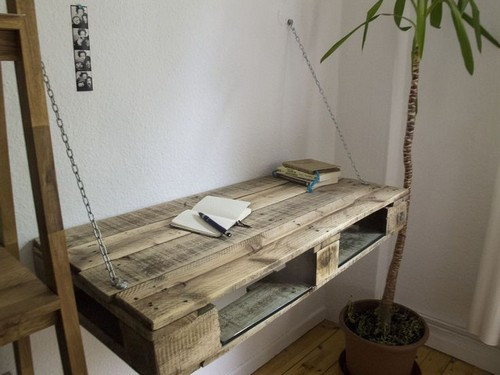 Schreibtisch Aus Europaletten
 Pallet Furniture in Interior Design 20 Ideas