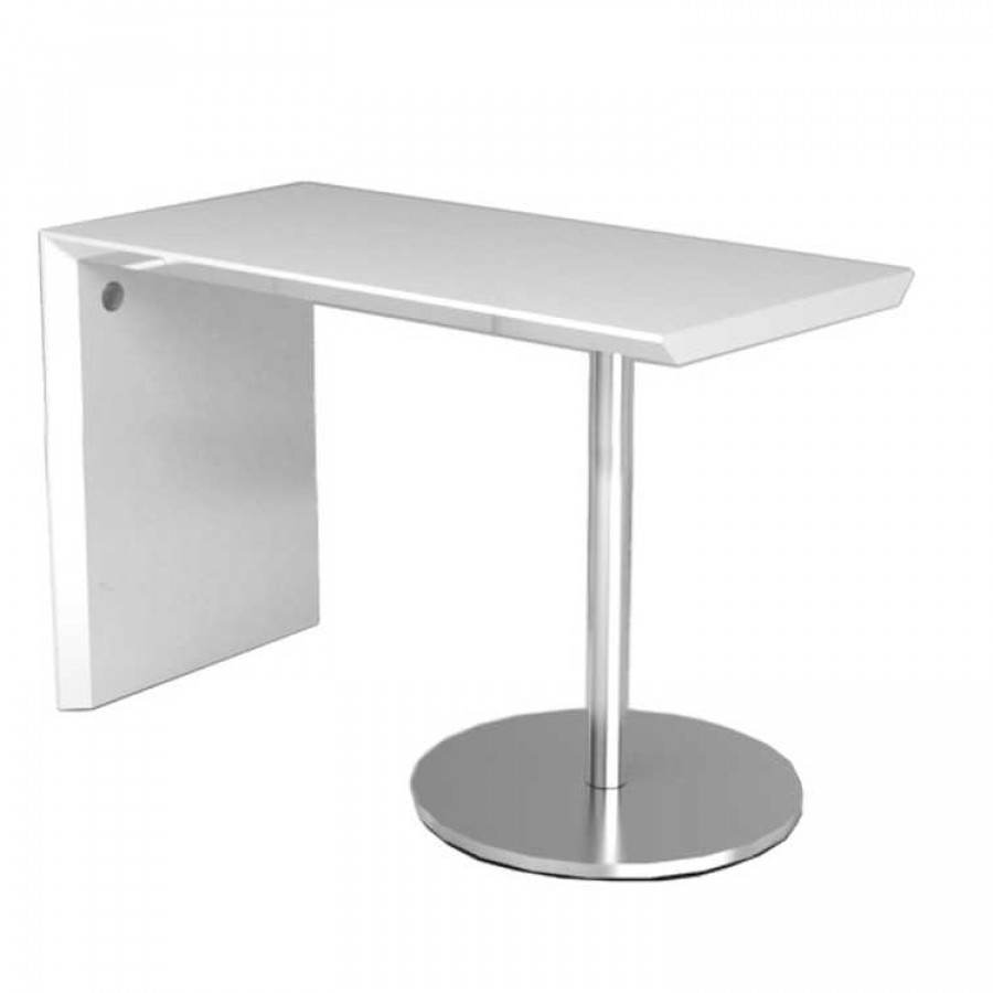 Schreibtisch Hochglanz Weiß
 Tisch von roomscape bei Home24 bestellen