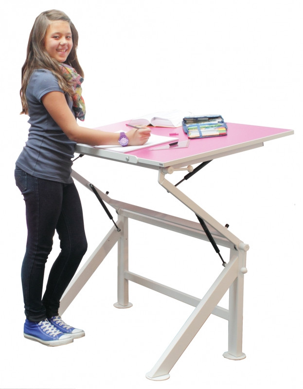 Schreibtisch Höhenverstellbar Kinder
 Schreibtisch für Kinder und Jugendliche Leuwico Zippo
