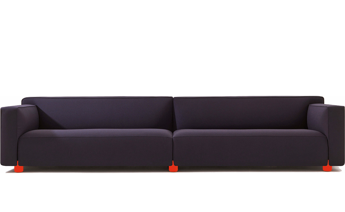 Seats And Sofas
 Barber Osgerby Four seat Sofa hivemodern